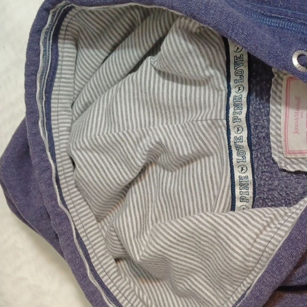 Womans Pink Penn State Purple & Silver  Hoodie Sweat Shirt XS - Picture 12 of 12